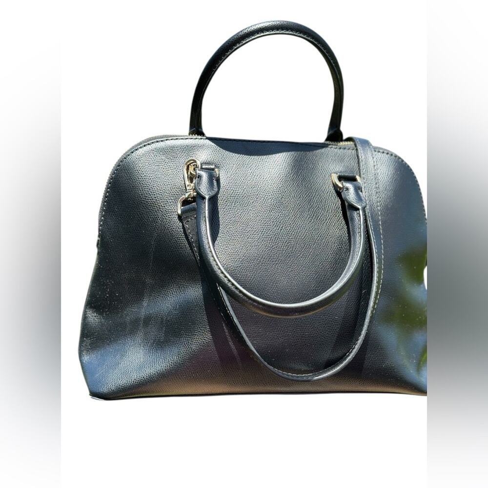 Michael Kors Cindy Medium Size Satchel Black  Handbag - Picture 11 of 13